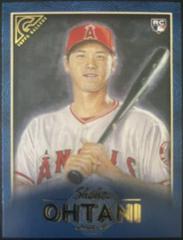 Shohei Ohtani [Blue] #116 Baseball Cards 2018 Topps Gallery Prices