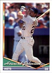 Howard Johnson Baseball Cards 1994 Topps Bilingual Prices