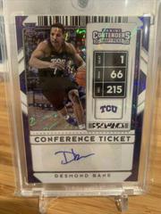 Desmond Bane [Conference Autograph] Basketball Cards 2020 Panini Contenders Draft Picks Prices
