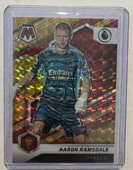 Aaron Ramsdale [Red & Gold Choice Mosaic] #68 Soccer Cards 2021 Panini Mosaic Premier League Prices