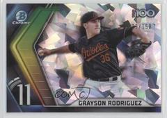 Grayson Rodriguez [Atomic] Baseball Cards 2022 Bowman Scouts' Top 100 Prices