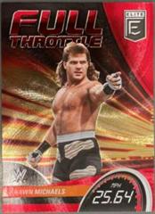 Shawn Michaels [Red] #3 Wrestling Cards 2023 Donruss Elite WWE Full Throttle Prices