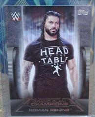 Roman Reigns Wrestling Cards 2021 Topps WWE Undisputed Grand Slam Champions Prices