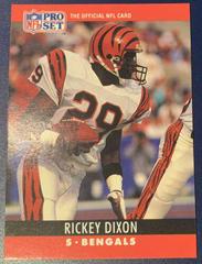 Rickey Dixon Football Cards 1990 Pro Set Prices