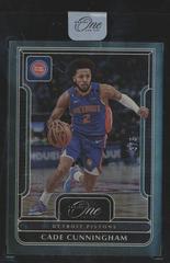 Cade Cunningham [Green] #10 Basketball Cards 2022 Panini One and One Prices