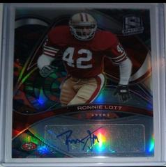 Ronnie Lott [Psychedelic] #SIG-RLO Football Cards 2022 Panini Spectra Signatures Prices