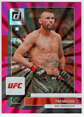 Tim Means [Pink Laser] #1 Ufc Cards 2023 Panini Donruss UFC Prices