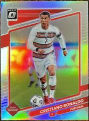 Cristiano Ronaldo [Optic Holo] Soccer Cards 2021 Panini Donruss Road to Qatar Prices