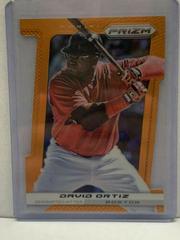 David Ortiz [Orange Die Cut] #29 Baseball Cards 2013 Panini Prizm Prices