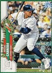 Miguel Cabrera #HW129 Baseball Cards 2020 Topps Holiday Prices