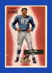 Leon Hart Football Cards 1955 Bowman Prices