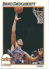 Brad Daugherty #36 Basketball Cards 1991 Hoops Prices