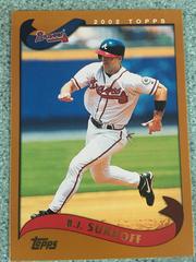B.J. Surhoff #9 Baseball Cards 2002 Topps Prices