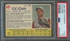 Ed Kasko [Hand Cut] Baseball Cards 1962 Post Canadian Prices