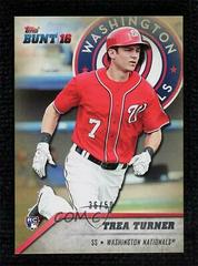 Trea Turner [Platinum] #20 Baseball Cards 2016 Topps Bunt Prices