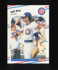 Jeff Pico #U-80 Baseball Cards 1988 Fleer Update Glossy Prices
