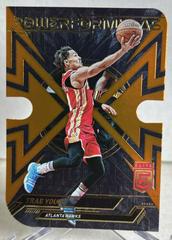 Trae Young [Orange Die Cut] #20 Basketball Cards 2022 Panini Donruss Elite Power Formulas Prices