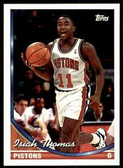 Isiah Thomas #311 Basketball Cards 1993 Topps Prices