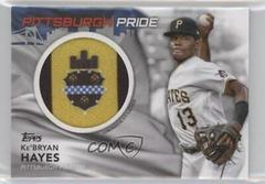 Ke'Bryan Hayes Baseball Cards 2022 Topps City Flag Patch Relics Prices