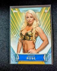 Mandy Rose [Gold] Wrestling Cards 2019 Topps WWE Women's Division Prices