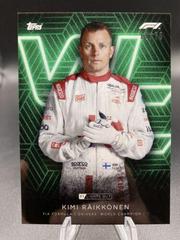 Kimi Raikkonen [Green] Racing Cards 2021 Topps Formula 1 Lights Out Prices
