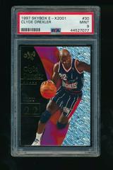 Clyde Drexler Basketball Cards 1997 Skybox E-X2001 Prices