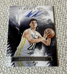 Walker Kessler #RA-WKL Basketball Cards 2022 Panini Origins Rookie Autographs Prices