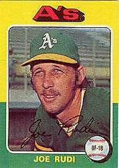 Joe Rudi Baseball Cards 1975 Topps Prices