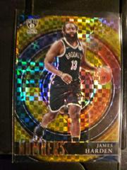 James Harden [Gold] Basketball Cards 2020 Panini Select Numbers Prices