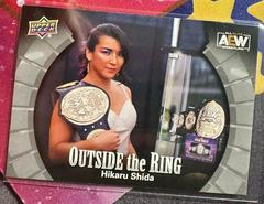 Hikaru Shida [Silver] Wrestling Cards 2022 Upper Deck AEW Outside the Ring Prices