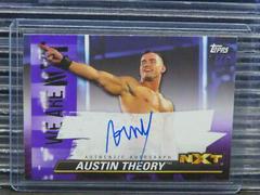 Austin Theory [Purple] #A-AT Wrestling Cards 2021 Topps WWE We Are NXT Autographs Prices