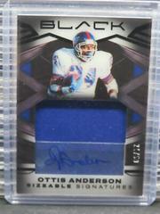 Ottis Anderson [Silver] Football Cards 2022 Panini Black Sizeable Signatures Jersey Prices