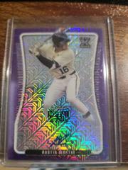 Austin Martin [Purple Mojo] Baseball Cards 2020 Leaf Metal Draft Autographs Prices