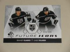Brandt Clarke, Gabe Vilardi Hockey Cards 2022 SP Authentic Future Icons Prices