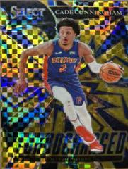 Cade Cunningham [Gold Prizm] Basketball Cards 2021 Panini Select Turbo Charged Prices