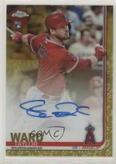 Taylor Ward [Gold Refractor] #RA-TW Baseball Cards 2019 Topps Chrome Rookie Autographs Prices