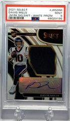 Davis Mills [White] #RS-DMI Football Cards 2021 Panini Select Rookie Signatures Prices