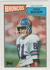 Steve Watson Football Cards 1987 Topps Prices