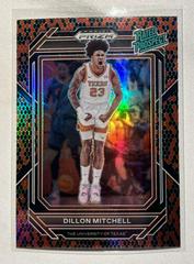 Dillon Mitchell [Venom] #6 Basketball Cards 2023 Panini Prizm Draft Picks Rated Prospect Prices