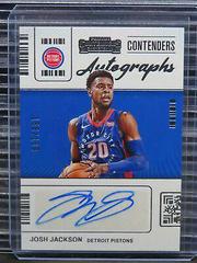 Josh Jackson Basketball Cards 2021 Panini Contenders Contenders Autographs Prices