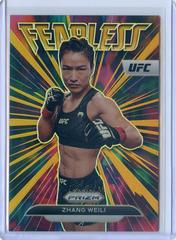Zhang Weili [Gold] Ufc Cards 2023 Panini Prizm UFC Fearless Prices