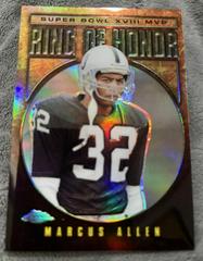 Marcus Allen [Refractor] #MA18 Football Cards 2002 Topps Chrome Ring of Honor Prices