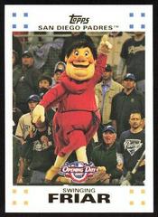 Swinging Friar #211 Baseball Cards 2007 Topps Opening Day Prices