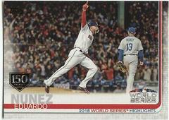 Eduardo Nunez [150th Anniversary] Baseball Cards 2019 Topps Prices
