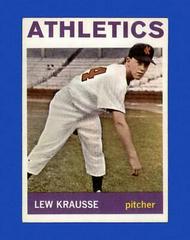 Lew Krausse Baseball Cards 1964 Topps Prices
