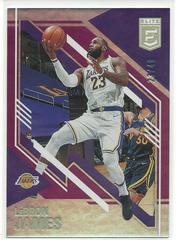 LeBron James [Purple] Basketball Cards 2020 Panini Donruss Elite Prices