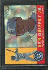 Ken Griffey Jr. [Black Border Refractor] Baseball Cards 2009 Topps Heritage Chrome Prices