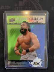 Andrade El Idolo [Green Blue] #R-22 Wrestling Cards 2022 Upper Deck Allure AEW Color Flow Prices