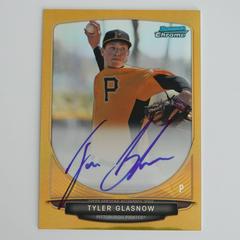 Tyler Glasnow [Gold Refractor] #BCATG Baseball Cards 2013 Bowman Chrome Prospect Autograph Prices