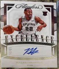 Malaki Branham #34 Basketball Cards 2022 Panini Flawless Excellence Signature Prices